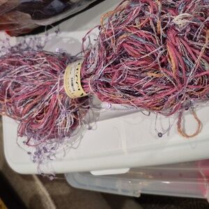 Lucci Yarn Beaded Shades of Pink #64 Lucatape NEW